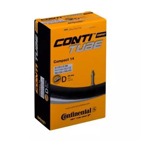 Dętka rowerowa Continental Compact 14x1 1/4-1 1/2" 32/47-298 DV 26mm