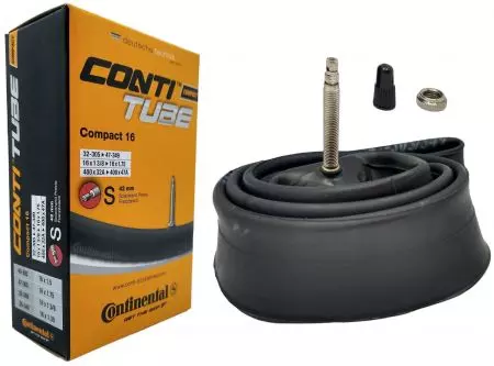 Dętka rowerowa Continental Compact 16x1.3-1.75" 32/47-305 FV 42mm - CO0181121