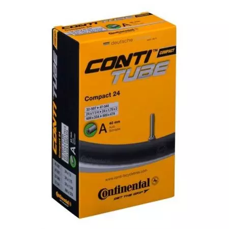 Dętka rowerowa Continental Compact 24x1 1/4 32/47-507/544 AV 40mm