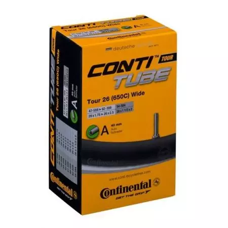 Dętka rowerowa Continental Tour Wide 26x1.75-2.5" 47/62-559 AV 40mm
