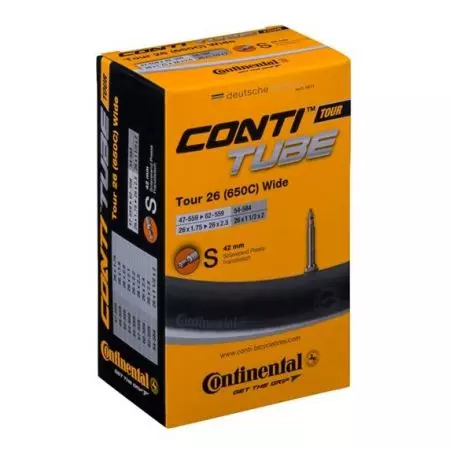Dętka rowerowa Continental Tour Wide 26x1.75-2.5" 47/62-559 FV 42mm