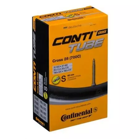 Dętka rowerowa Continental Cross 28x1.5-1.75" 32/47-622 FV 60mm - CO0181951