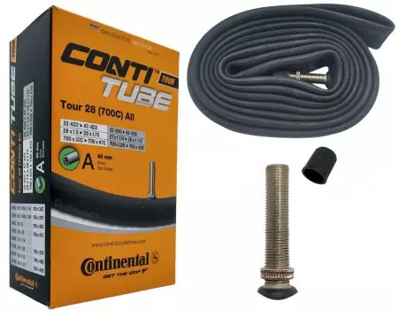 Dętka rowerowa Continental Tour All 28x1.5-1.75" 32/47-622 AV 40mm