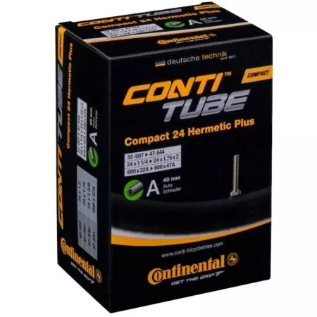 Dętka rowerowa Continental Hermetic Plus 24x1.75-2.0" 32/47-544 AV 34mm