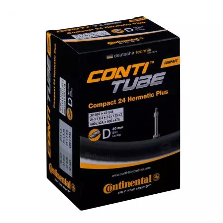 Dętka rowerowa Continental Hermetic Plus 24x1.75-2.0" 32/47-544 DV 40mm