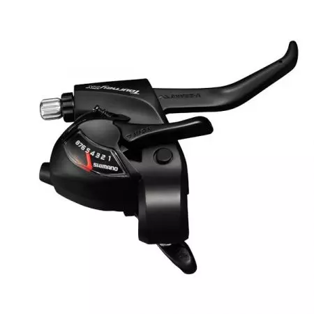 Klamkomanetka Shimano Tourney 8rz ST-TX800 V-Brake Czarna Prawa - ASTTX800R8AL