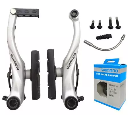 Zacisk hamulca Tylny Shimano Alivio V-Brake BR-T4000 srebrny