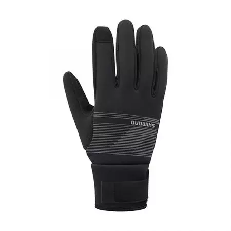 Rękawiczki Shimano Windbreak Thermal szare L - ECWGLBWUS32MG0306