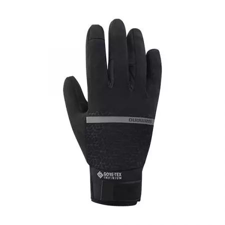 Rękawiczki Shimano Infinium ocieplane czarne XL - ECWGLBWUS35ML0107