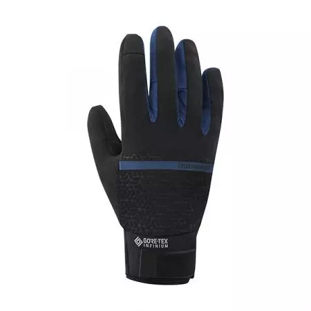 Rękawiczki Shimano Infinium ocieplane granatowe M - ECWGLBWUS35MN0105