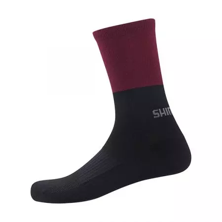 Skarpetki zimowe Shimano wełna czarno/czerwone S-M 36-40 - ECWSCBWUS11ML2460