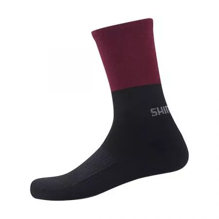 Skarpetki zimowe Shimano wełna czarno/czerwone L-XL 45-48 - ECWSCBWUS11ML2461