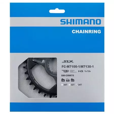 Zębatka Shimano SLX FC-M7100 SM-CRM75 34T