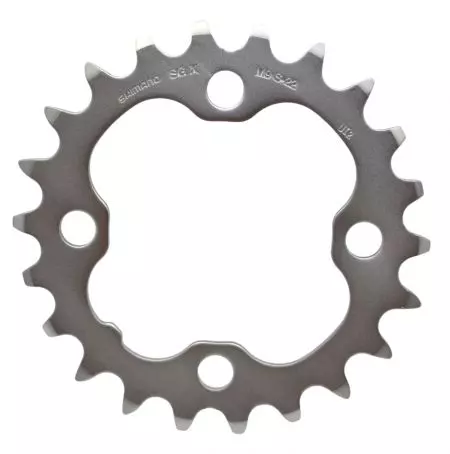 Zębatka Shimano Deore FC-M532 22T srebrna - Y1J822000