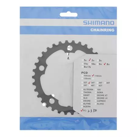 Zębatka Shimano Claris FC-2450 34T 5x110mm 8s - Y1M834010