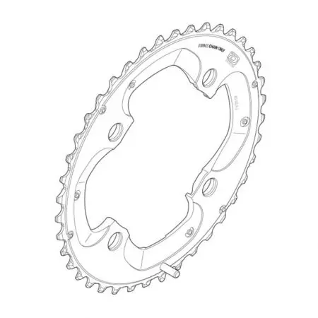 Zębatka Shimano XT FC-M785 40T-AJ - Y1ML98030