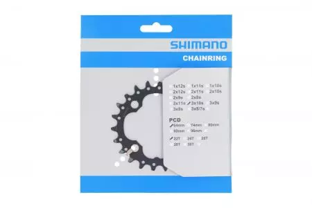 Zębatka Shimano SLX FC-M672 22T-AN - Y1NW22000