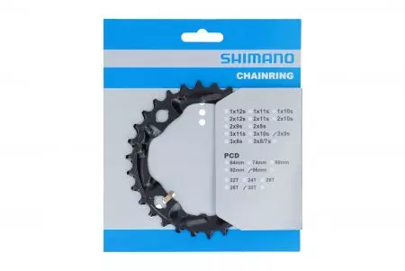 Zębatka Shimano Alivio FC-M4000 30T 3x9 - Y1PL98040
