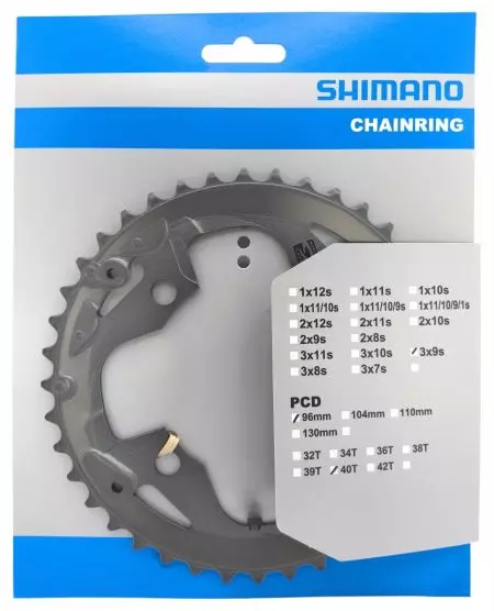 Zębatka Shimano Alivio FC-M4000 40T - Y1PL98050