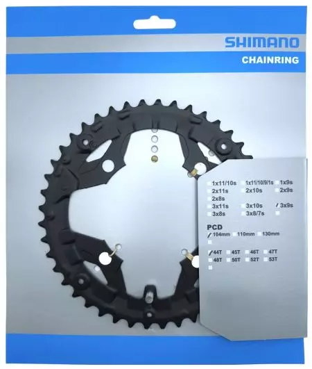 Zębatka Shimano Alivio FC-T4010 44T 9s 4x104mm - Y1PN98210