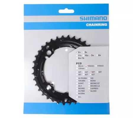 Zębatka Shimano Alivio FC-M4050-B2 36T - Y1WR98010