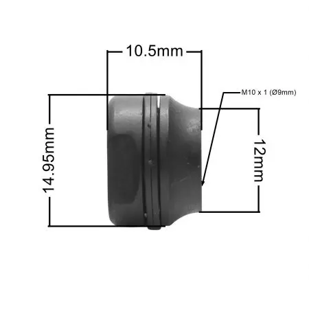 Stożek piasty Shimano HBRM66 przód lewy