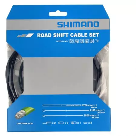 Linki i Pancerze Przerzutki Shimano Szosa Optislik czarne - Y60198010