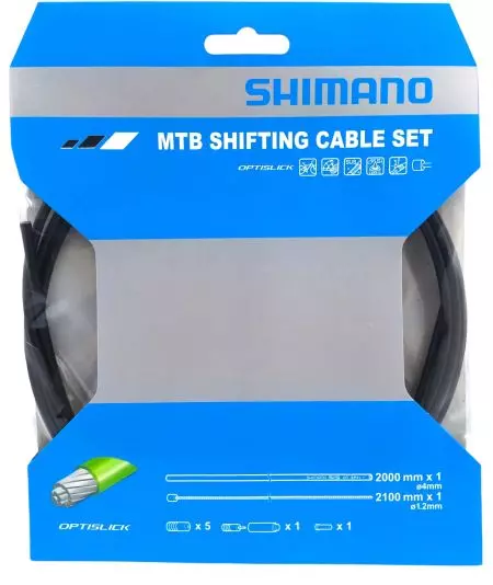 Zestaw linek Shimano do przerzutki tylnej MTB Optislik - Y60198092
