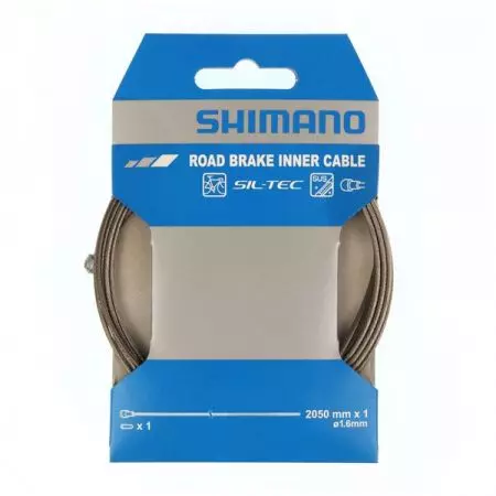 Linka hamulca Szosa Shimano PTFE 1.6x2050mm - Y80098320