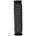 Chwyty rowerowe OXC MTB podwójna gęstość szare 127mm śr.32mm