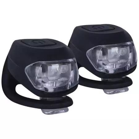 Lampki rowerowe OXC Przód/tył Brighteye LED na baterie - OXFLD616