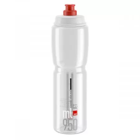 Bidon rowerowy Elite Jet clear 950ml