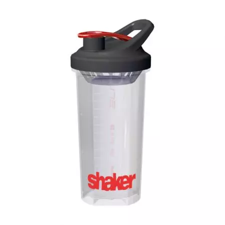 Bidon rowerowy Elite Shaker 700ml przezroczysty - EL0150401