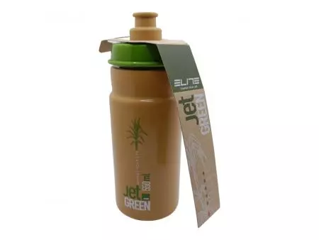 Bidon rowerowy Elite Jet brązowo-oliwkowy 550ml