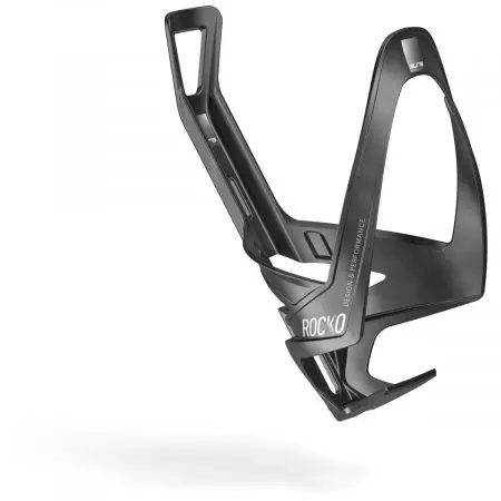 Koszyk bidonu Elite Rocko carbon biały