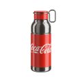 Bidon rowerowy Elite Mia coca-cola czerwono-srebrny 650ml