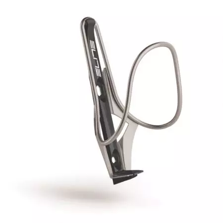 Koszyk bidonu Elite Moreo inox czarny
