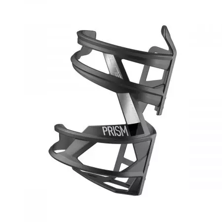 Koszyk bidonu Elite Prism lewy carbon czarny