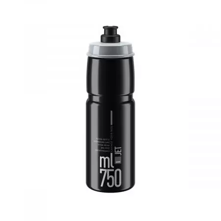 Bidon rowerowy Elite Jet czarny 750ml - EL0190702
