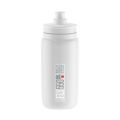 Bidon rowerowy Elite Fly biało szary 550ml