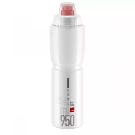 Bidon rowerowy Elite Jet+ clear 950ml