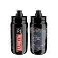 Bidon rowerowy Elite Fly 2022 Vuelta Black Map 550ml