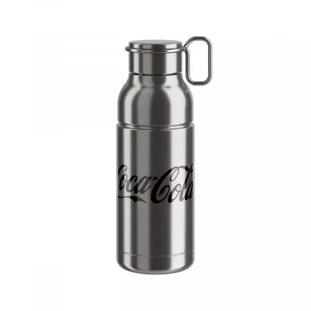 Bidon rowerowy Elite Mia coca-cola srebrny 650ml