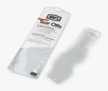 Zrywki do gogli 100% racecraft2 standard 20szt - STO-51018-101-20
