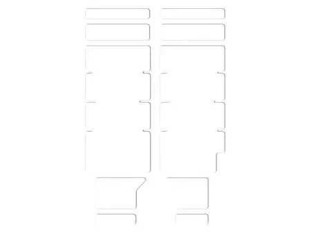 Osłona na amortyzator Lizardskins 55x269mm przezroczysta - LZS-CBPDS400 - LZS-CBPDS400