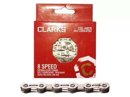 Łańcuch rowerowy 8s Clarks csl-h8cr 116L spinka - CLA-CSL-H8CR - CLA-CSL-H8CR
