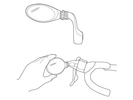 Lusterko Blackburn Multi mirror szosowe czarne - BBN-2041496 - BBN-2041496