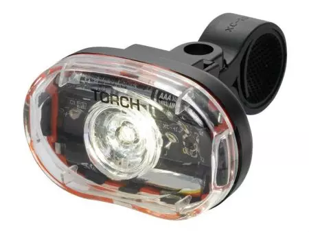 Lampka przednia rowerowa Torch biały bright 0.5w czarna - TOR-54011
