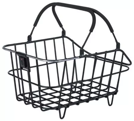 Kosz rowerowy na tylny bagażnik Basil cento + oświetlenie - BAS-11243 - BAS-11243