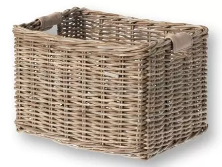 Kosz rowerowy na przedni bagażnik Basil dorset L szary - BAS-13051 - BAS-13051